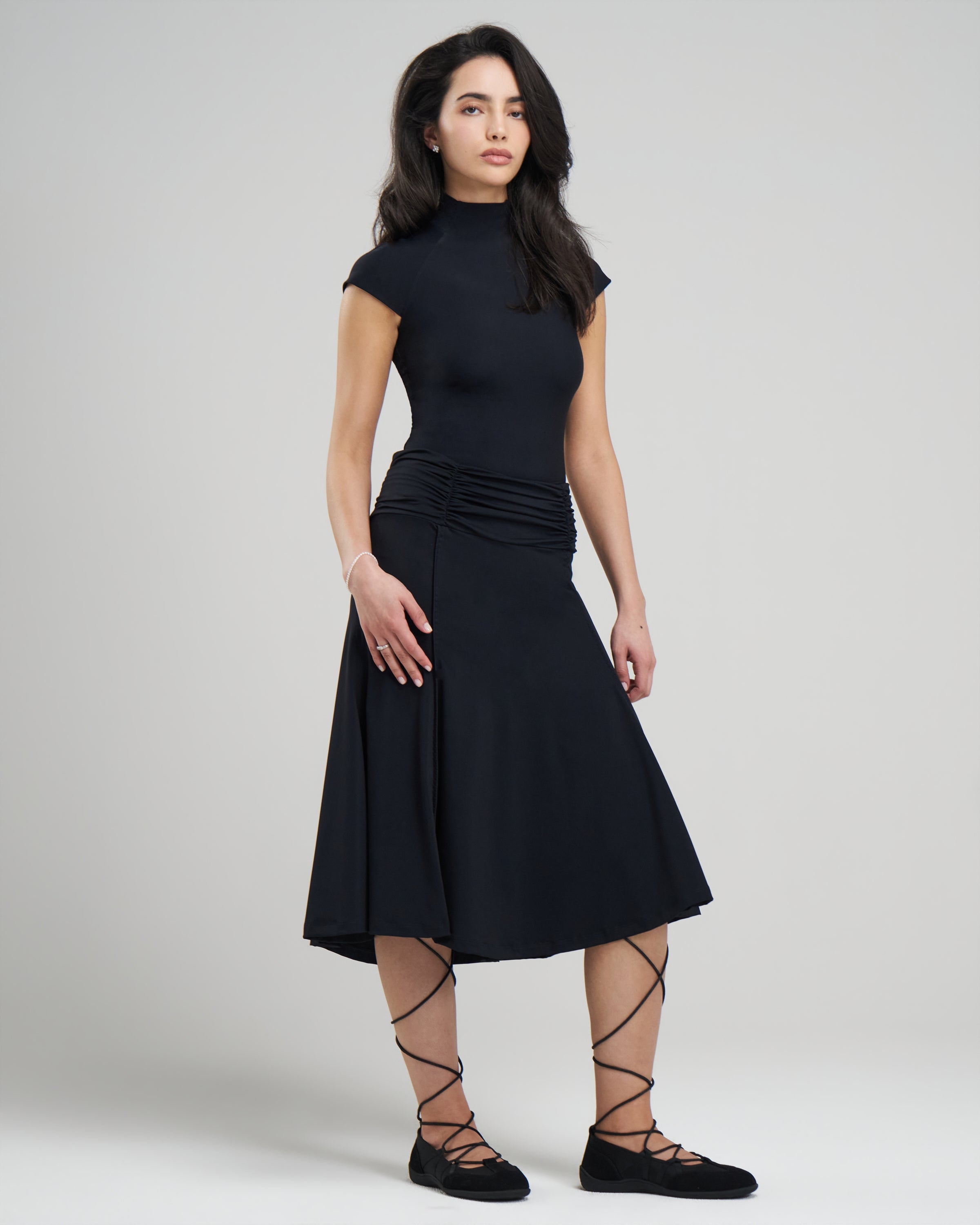 Cap Sleeve Sculpt Top