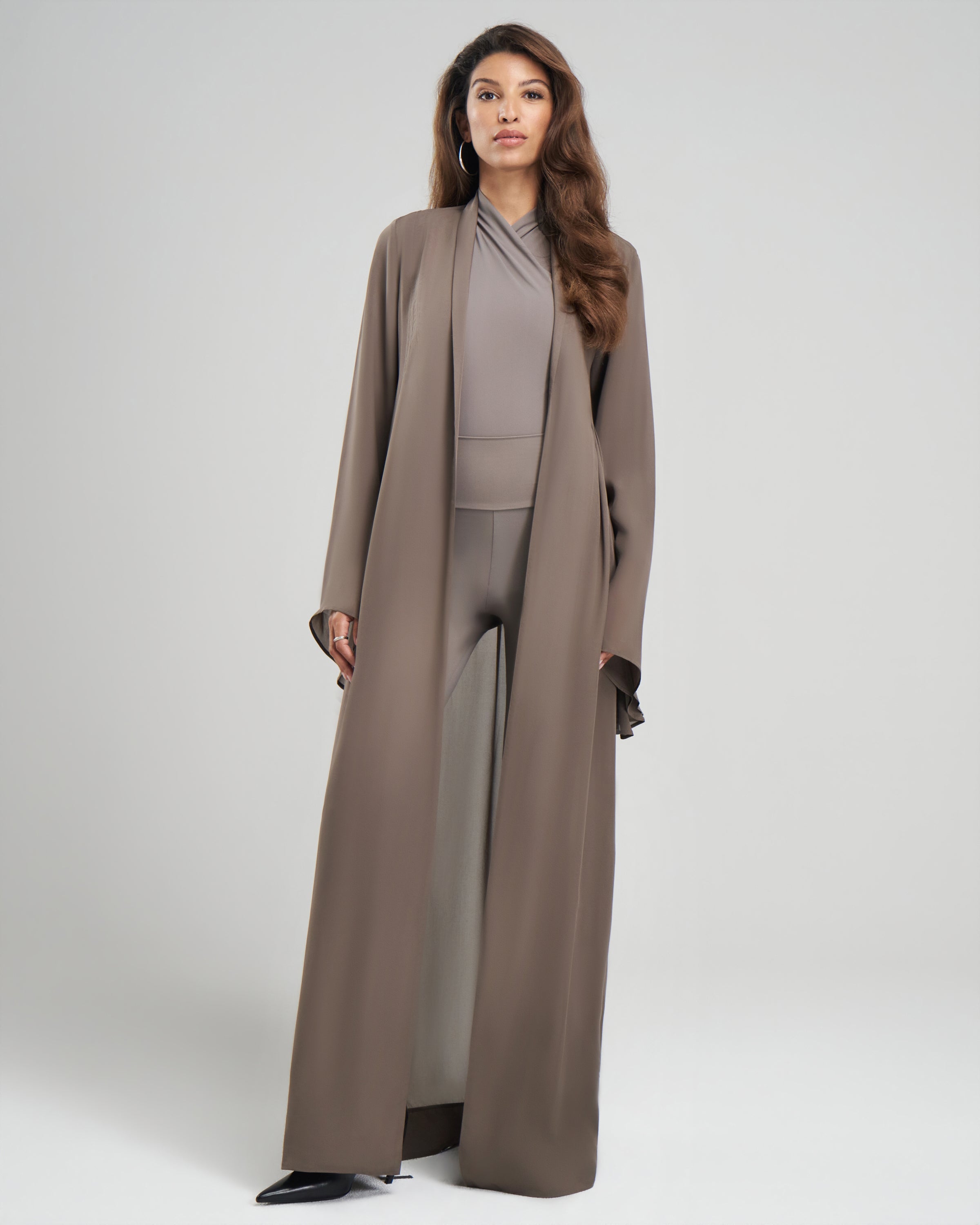 Chiffon Bell Sleeve Overlay