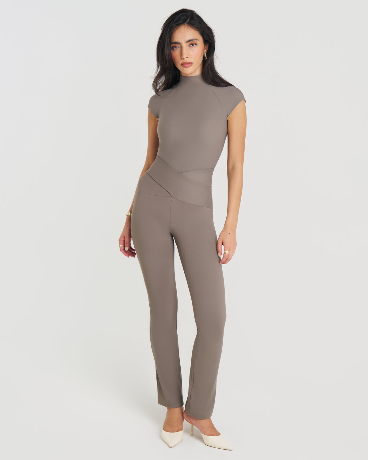 Flared Crossover Legging