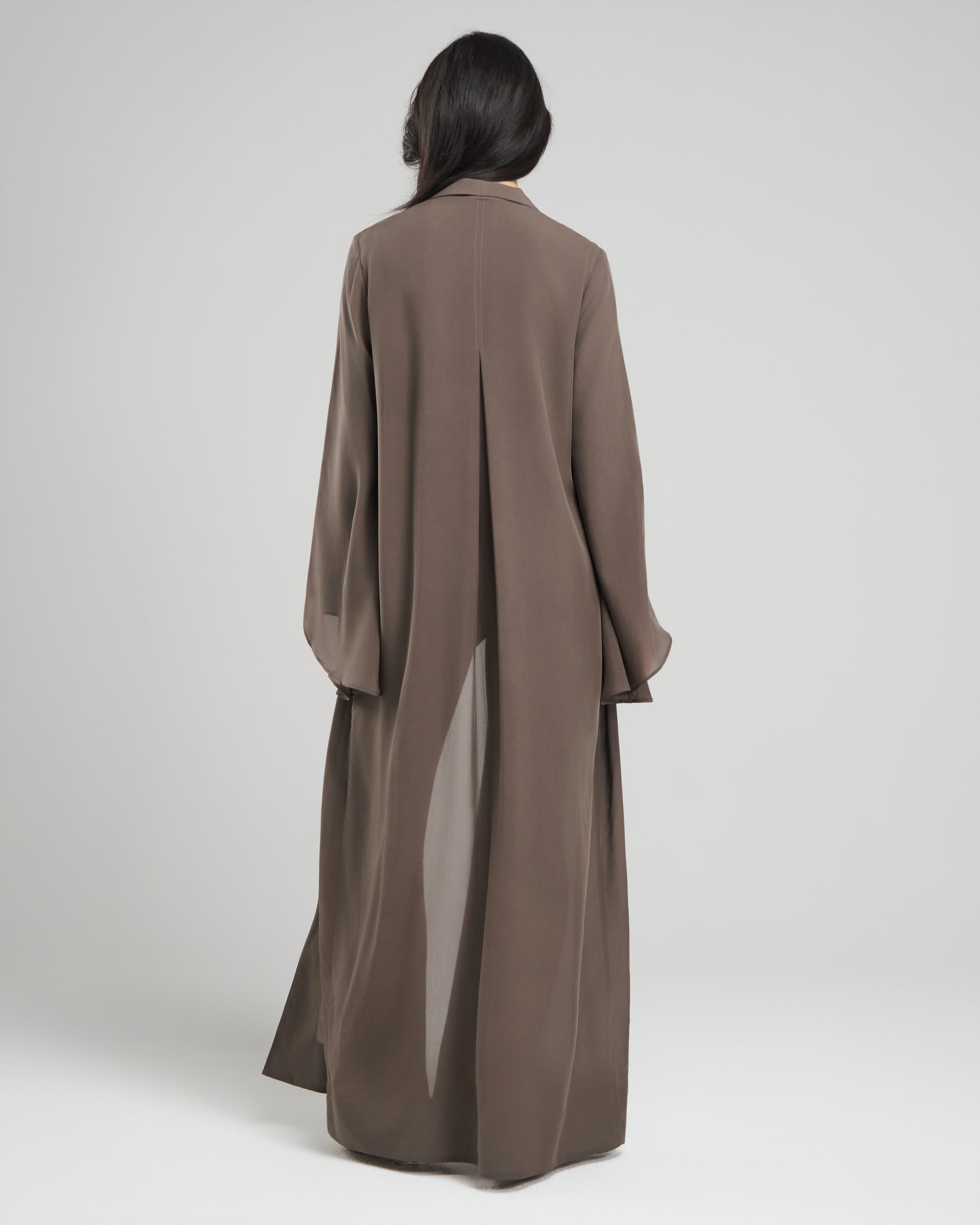 Chiffon Bell Sleeve Overlay