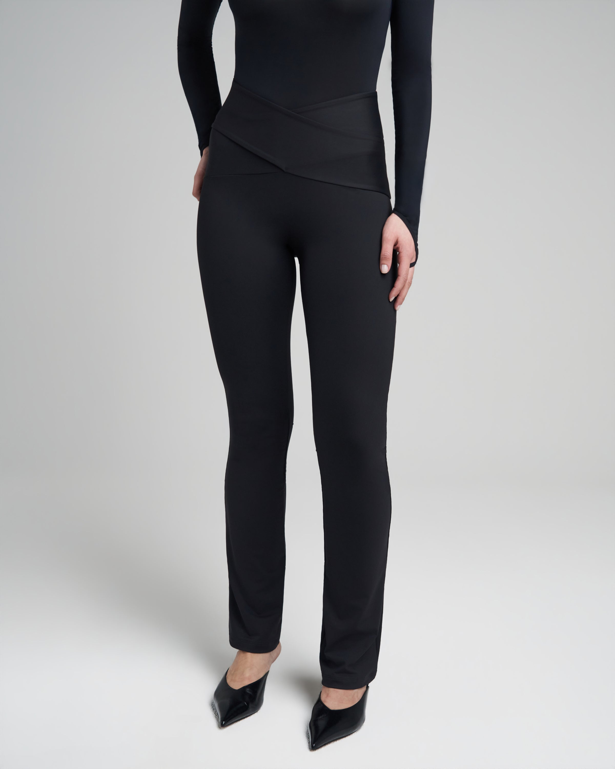 Flared Crossover Legging
